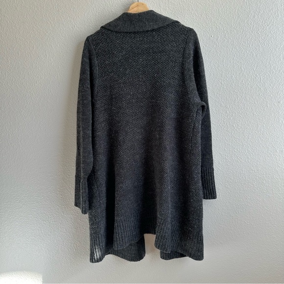 Torrid Gray Knit Open Front Wool Blend Cardigan Women’s Size 2X - Picture 8 of 8